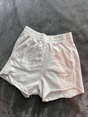 Free People All Star Solid Shorts
White | High Rise Lounge Athletic Shorts